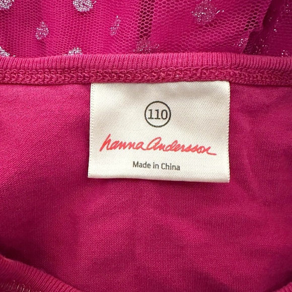 Hanna Andersson | Tiered Tulle Twirly Dress (5) ✨ - Picture 5 of 5